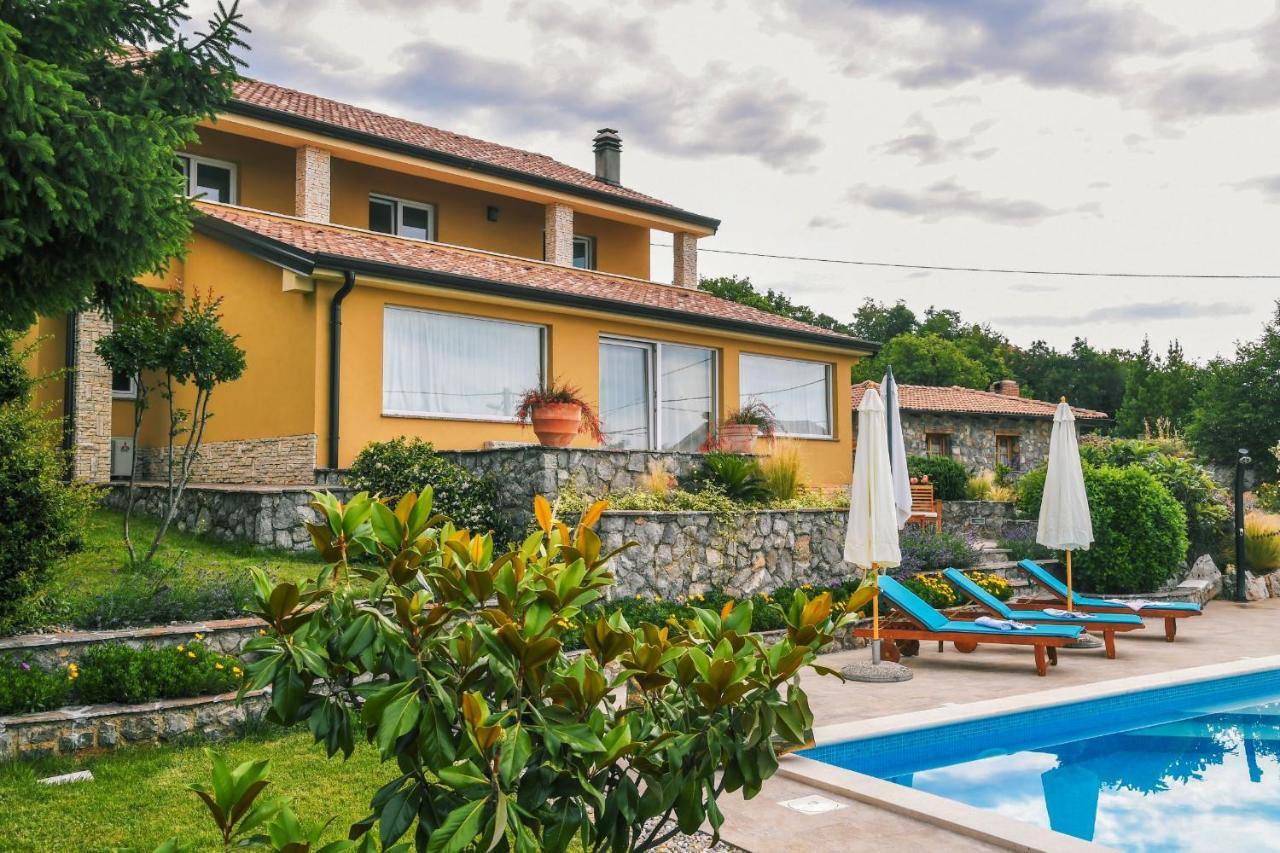 *****Pool House With Beautiful Seaview,Big Garden And Old Tavern***** 里耶卡 外观 照片