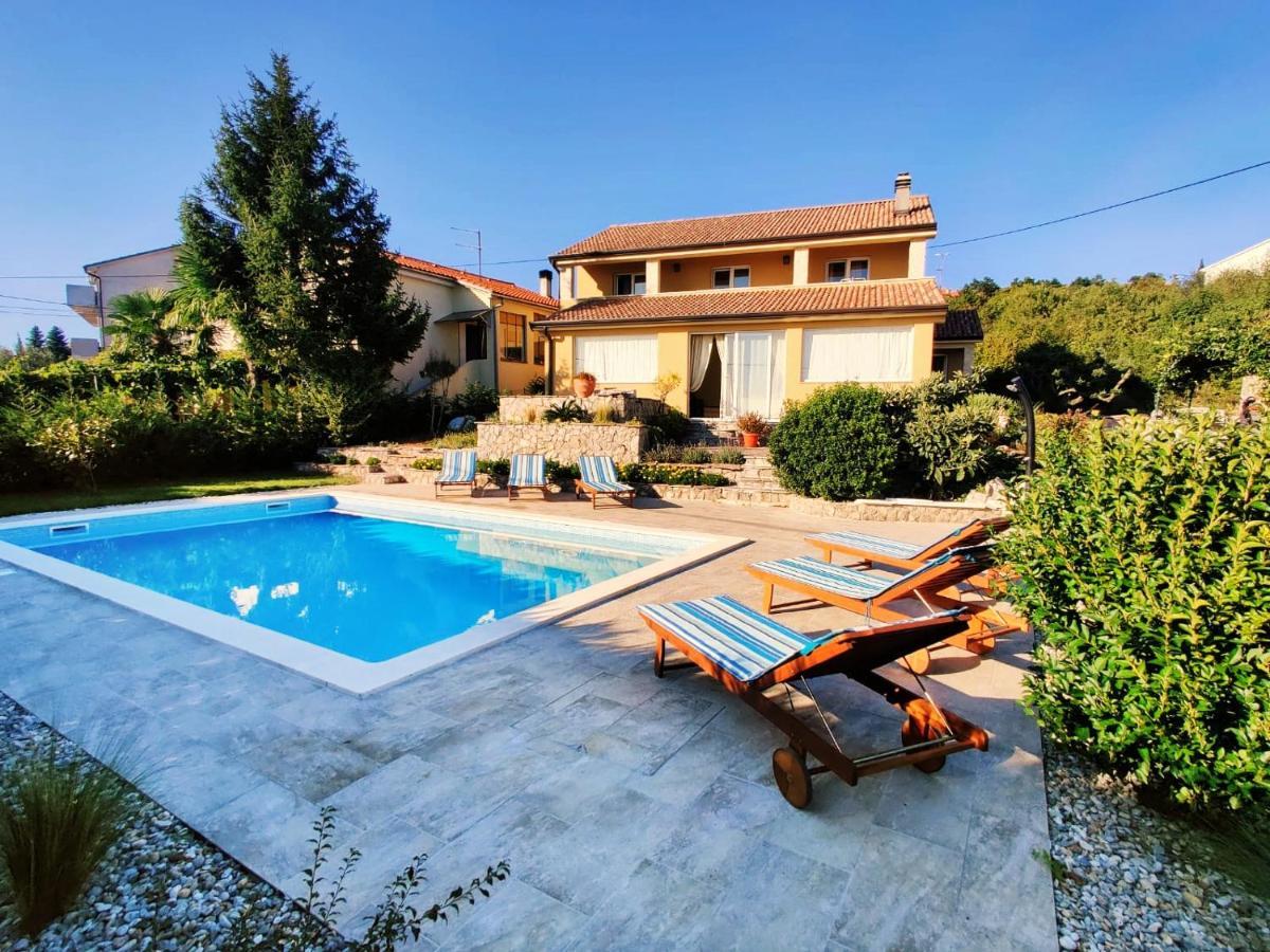 *****Pool House With Beautiful Seaview,Big Garden And Old Tavern***** 里耶卡 外观 照片