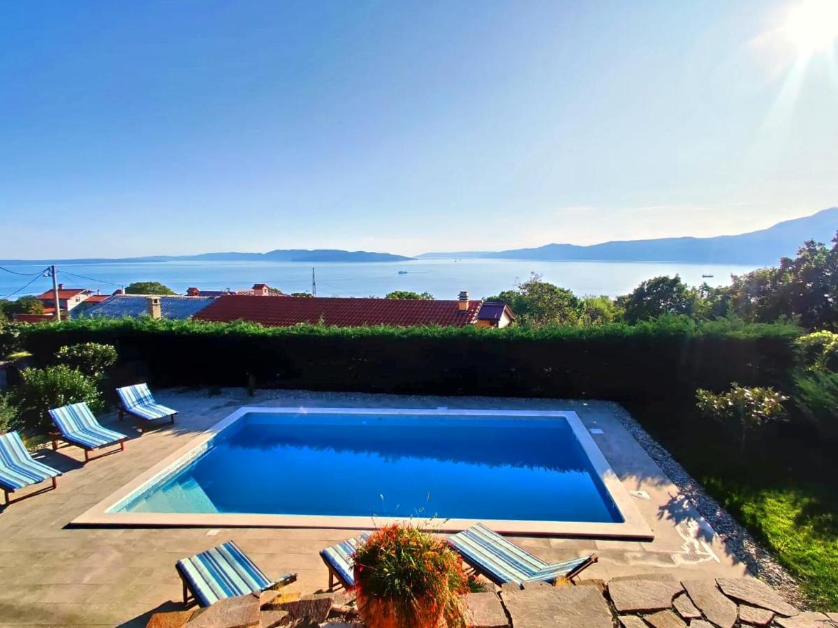 *****Pool House With Beautiful Seaview,Big Garden And Old Tavern***** 里耶卡 外观 照片