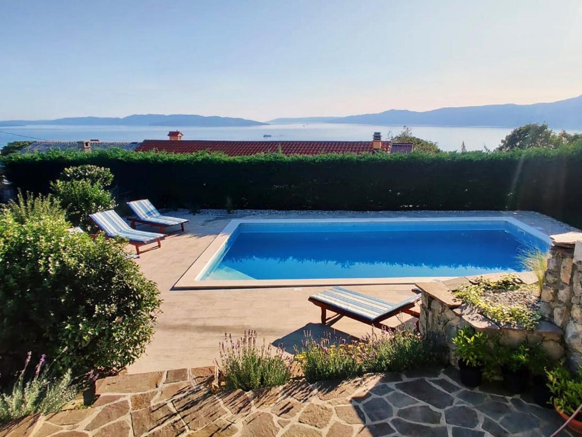 *****Pool House With Beautiful Seaview,Big Garden And Old Tavern***** 里耶卡 外观 照片