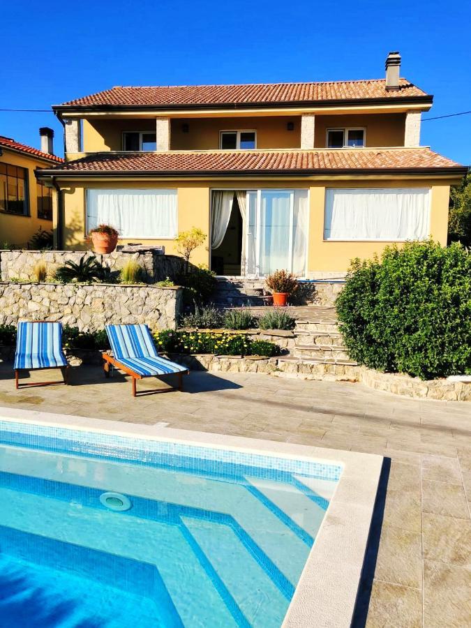 *****Pool House With Beautiful Seaview,Big Garden And Old Tavern***** 里耶卡 外观 照片