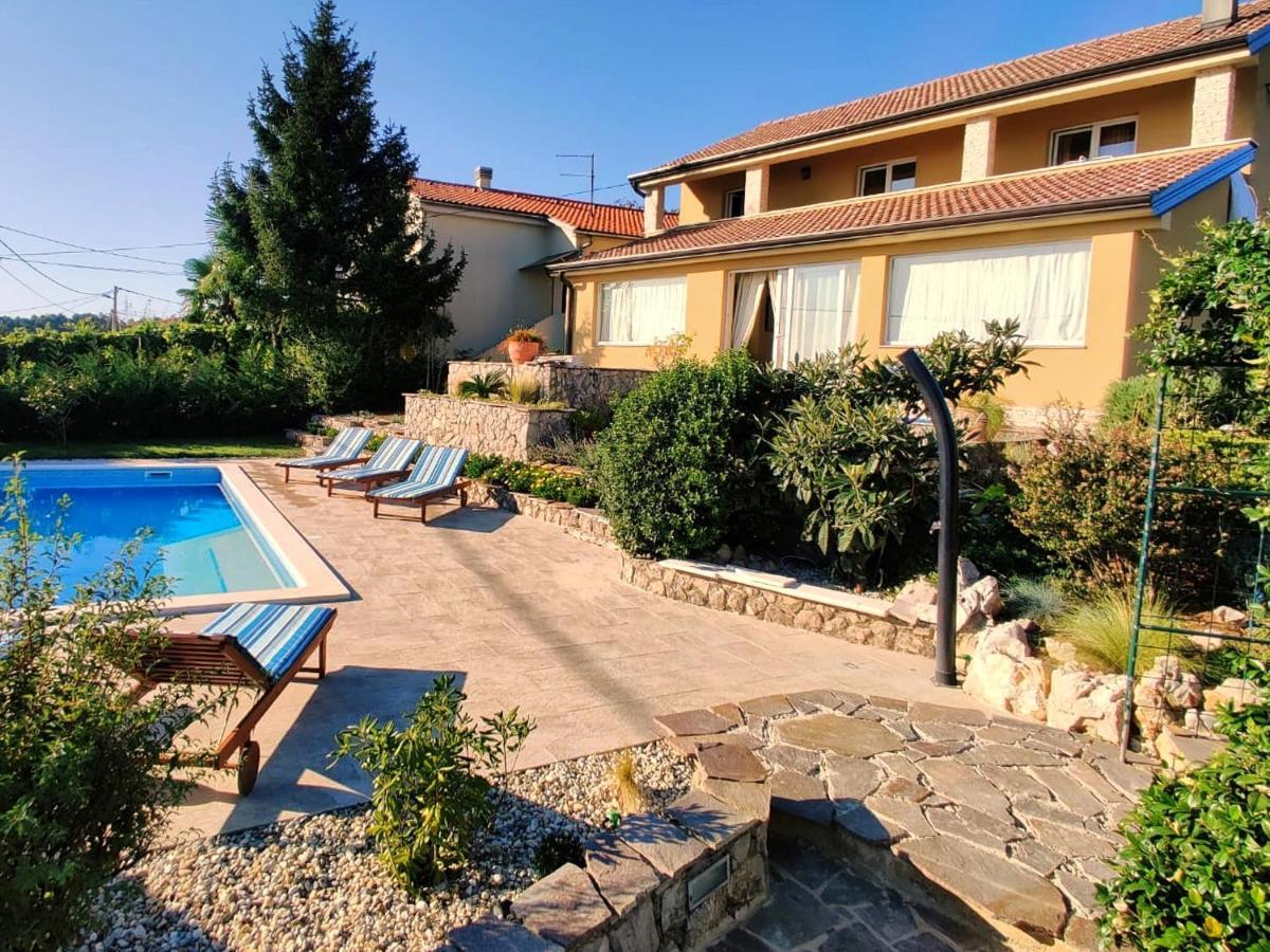 *****Pool House With Beautiful Seaview,Big Garden And Old Tavern***** 里耶卡 外观 照片